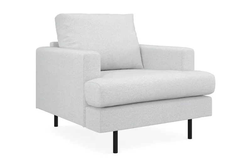 Menard Compact Fåtölj - Ljusgrå - Möbler - Fåtölj & stolar - Fåtölj