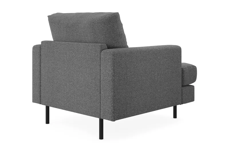 Menard Compact Fåtölj - Mörkgrå - Möbler - Fåtölj & stolar - Fåtölj
