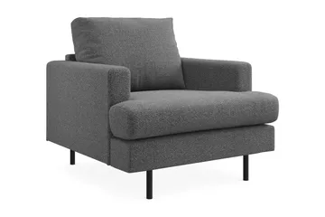 Menard Compact Fåtölj - Mörkgrå - Möbler - Fåtölj & stolar - Fåtölj