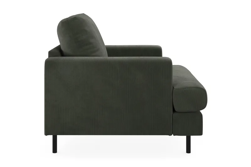 Menard Compact Fåtölj - Mörkgrön - Möbler - Fåtölj & stolar - Fåtölj