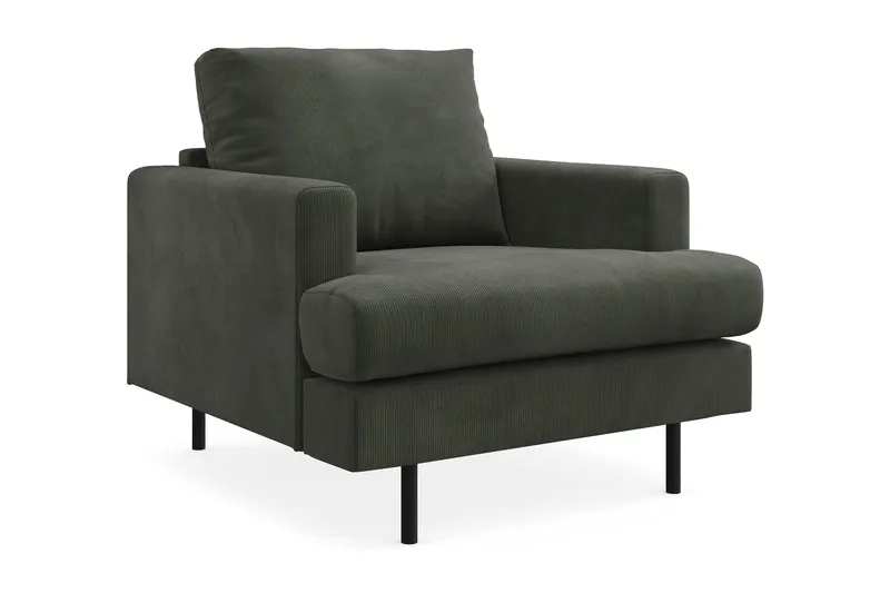 Menard Compact Fåtölj - Mörkgrön - Möbler - Fåtölj & stolar - Fåtölj