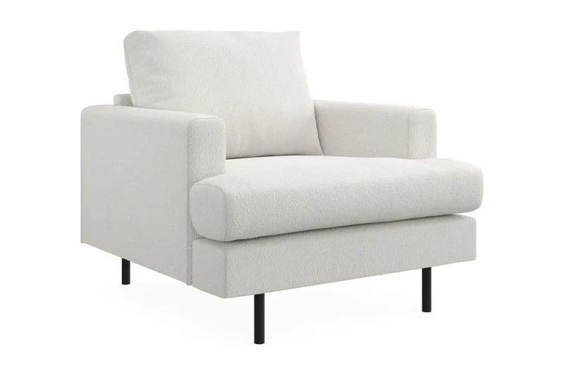 Menard Compact Fåtölj - Vit - Möbler - Fåtölj & stolar - Fåtölj