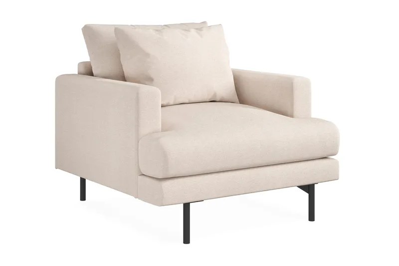 Menard Djup Fåtölj 97 cm Bred - Beige / Ljus - Möbler - Fåtölj & stolar - Fåtölj