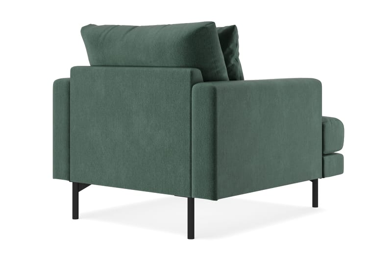 Menard Fåtölj - Grön - Möbler - Fåtölj & stolar - Fåtölj - Sammetsfåtölj
