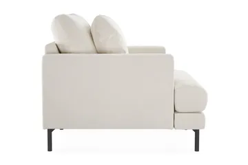 Menard Fåtölj - Ljusbeige - Möbler - Fåtölj & stolar - Fåtölj - Sammetsfåtölj