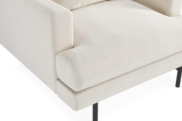 Menard Fåtölj - Ljusbeige - Möbler - Fåtölj & stolar - Fåtölj - Sammetsfåtölj