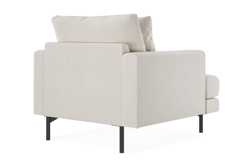 Menard Fåtölj - Ljusbeige - Möbler - Fåtölj & stolar - Fåtölj - Sammetsfåtölj