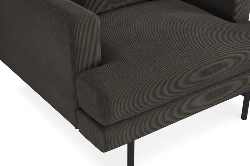 Menard Fåtölj - Mörkgrå - Möbler - Fåtölj & stolar - Fåtölj