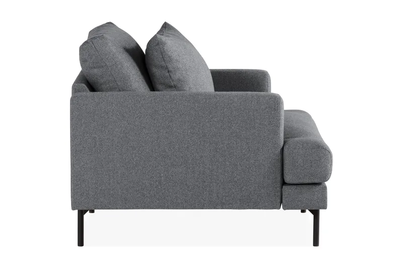 Menard Fåtölj - Mörkgrå - Möbler - Fåtölj & stolar - Fåtölj