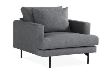 Menard Fåtölj - Mörkgrå - Möbler - Fåtölj & stolar - Fåtölj