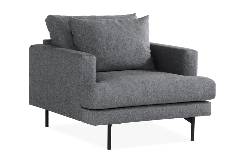 Menard Fåtölj - Mörkgrå - Möbler - Fåtölj & stolar - Fåtölj