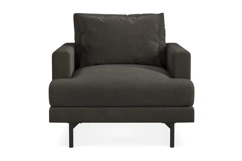 Menard Fåtölj - Mörkgrå - Möbler - Fåtölj & stolar - Fåtölj