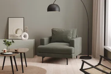 Menard Fåtölj - Mörkgrön - Möbler - Fåtölj & stolar - Fåtölj