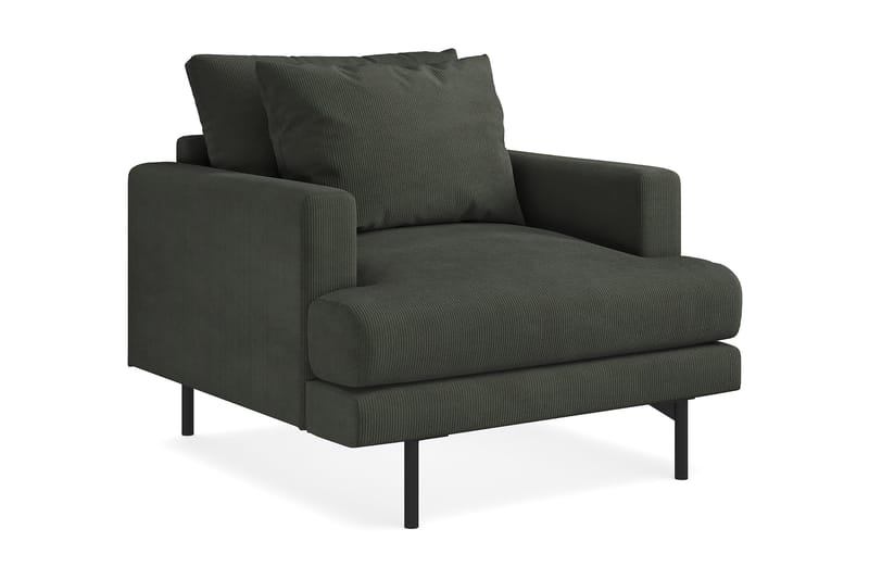 Menard Fåtölj - Mörkgrön - Möbler - Fåtölj & stolar - Fåtölj
