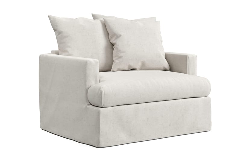 Menard Fåtölj Tvättbar & avtagbar klädsel - Beige - Möbler - Fåtölj & stolar - Fåtölj