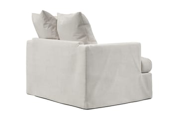 Menard Fåtölj Tvättbar & avtagbar klädsel - Beige - Möbler - Fåtölj & stolar - Fåtölj