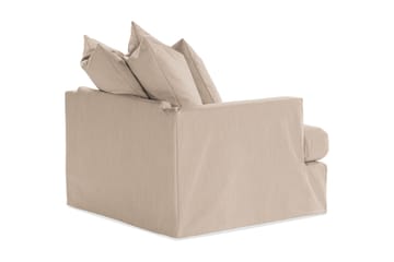 Menard Fåtölj Tvättbar & avtagbar klädsel - Beige - Möbler - Fåtölj & stolar - Fåtölj