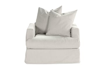 Menard Fåtölj Tvättbar & avtagbar klädsel - Linnebeige - Möbler - Fåtölj & stolar - Fåtölj