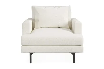 Menard Fåtölj - Vit Bouclé - Möbler - Fåtölj & stolar - Fåtölj