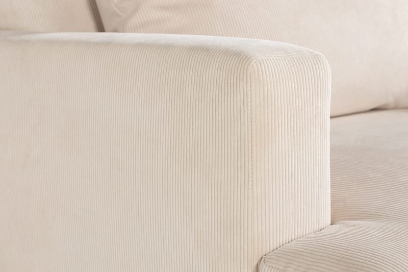 Menard Stor Fåtölj Manchester Tyg - Ljus Beige - Möbler - Fåtölj & stolar - Fåtölj