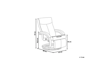 Might Fåtölj - Vit - Möbler - Fåtölj & stolar - Fåtölj