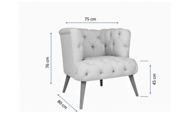 Monroew Fåtölj - Grön/Natur - Möbler - Fåtölj & stolar - Fåtölj