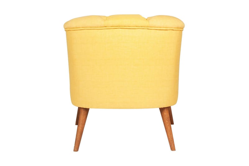 Monroew Fåtölj - Gul/Natur - Möbler - Fåtölj & stolar - Fåtölj