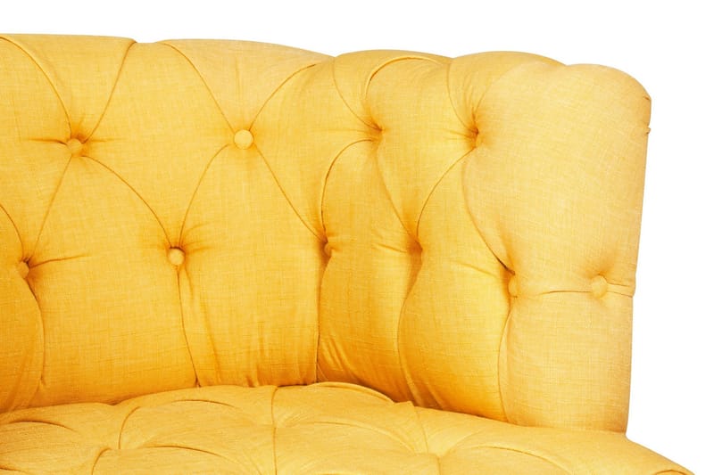 Monroew Fåtölj - Gul/Natur - Möbler - Fåtölj & stolar - Fåtölj