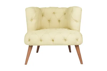 Monroew Fåtölj - Krämvit/Natur - Möbler - Fåtölj & stolar - Fåtölj