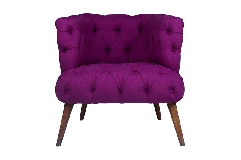 Monroew Fåtölj - Lila/Natur - Möbler - Fåtölj & stolar - Fåtölj