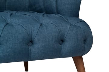 Monroew Fåtölj - Mörkblå/Natur - Möbler - Fåtölj & stolar - Fåtölj