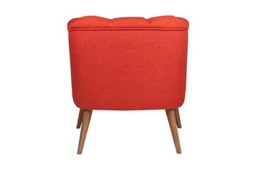 Monroew Fåtölj - Röd/Natur - Möbler - Fåtölj & stolar - Fåtölj