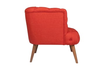 Monroew Fåtölj - Röd/Natur - Möbler - Fåtölj & stolar - Fåtölj