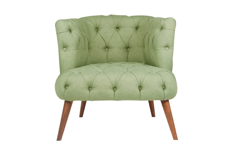 Monroew Fåtölj - Petrolgrön/Natur - Möbler - Fåtölj & stolar - Fåtölj