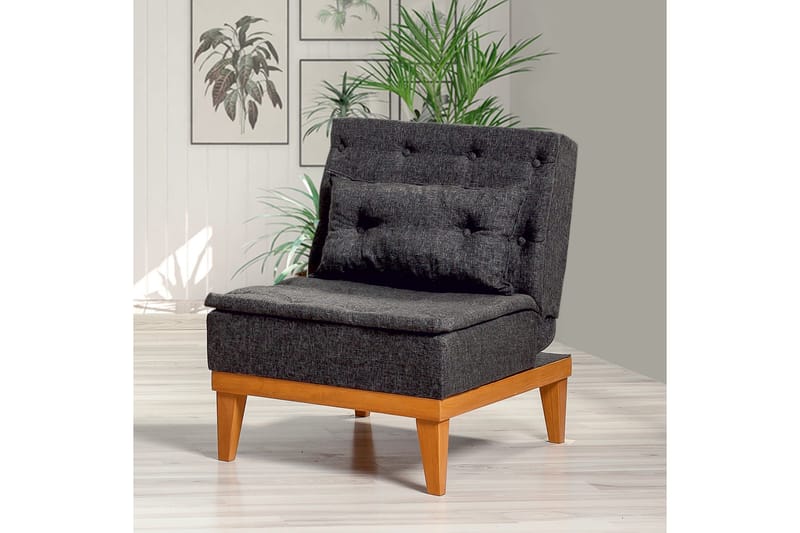 Mozzetti Fåtölj med Armstöd - Grå - Möbler - Fåtölj & stolar - Fåtölj - Bäddfåtölj