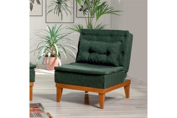 Mozzetti Fåtölj med Armstöd - Grön - Möbler - Fåtölj & stolar - Fåtölj