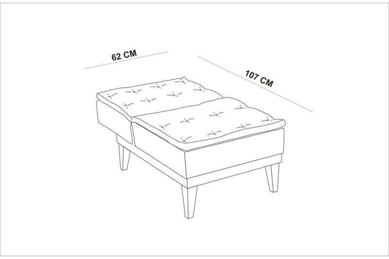 Mozzetti Fåtölj med Armstöd - Vit - Möbler - Fåtölj & stolar - Fåtölj