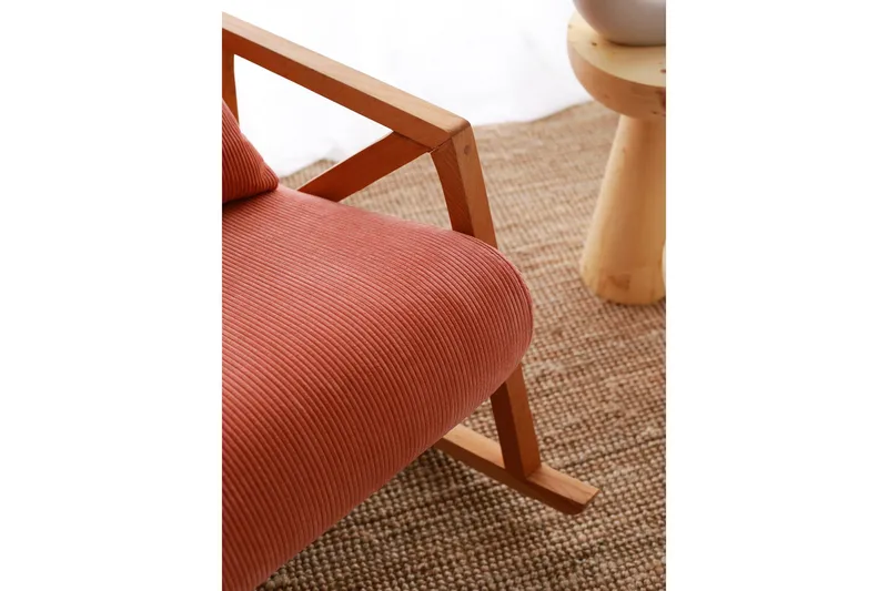 Muskuran Fåtölj - Brun - Möbler - Barnmöbler - Barnstol - Gungstol barn