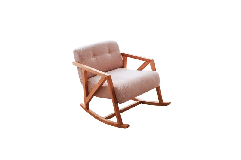 Muskuran Fåtölj - Rosa - Möbler - Barnmöbler - Barnstol - Gungstol barn