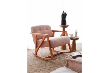 Muskuran Fåtölj - Rosa - Möbler - Barnmöbler - Barnstol - Gungstol barn