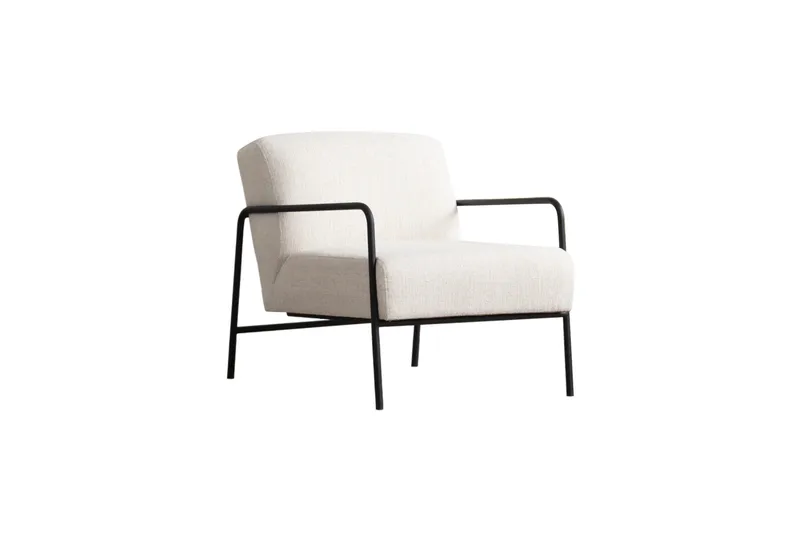 Nagma Fåtölj - Vit - Möbler - Fåtölj & stolar - Fåtölj