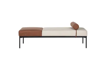 Naklund Schäslong 172 cm - Brun/Beige/Svart - Möbler - Soffa - Dagbädd