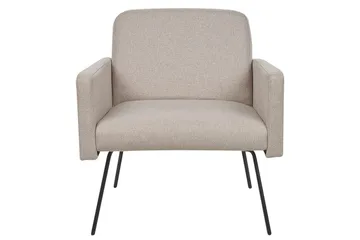 Fåtölj Narken - Beige, svart - Möbler - Fåtölj & stolar - Fåtölj