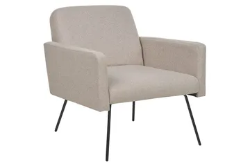 Fåtölj Narken - Beige, svart - Möbler - Fåtölj & stolar - Fåtölj