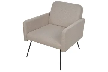 Fåtölj Narken - Beige, svart - Möbler - Fåtölj & stolar - Fåtölj