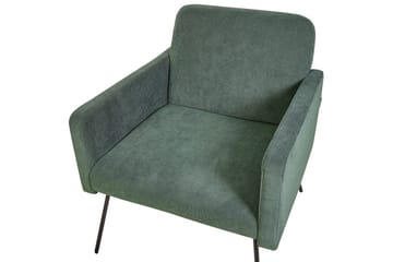 Fåtölj Narken - Grön, Svart - Möbler - Fåtölj & stolar - Fåtölj
