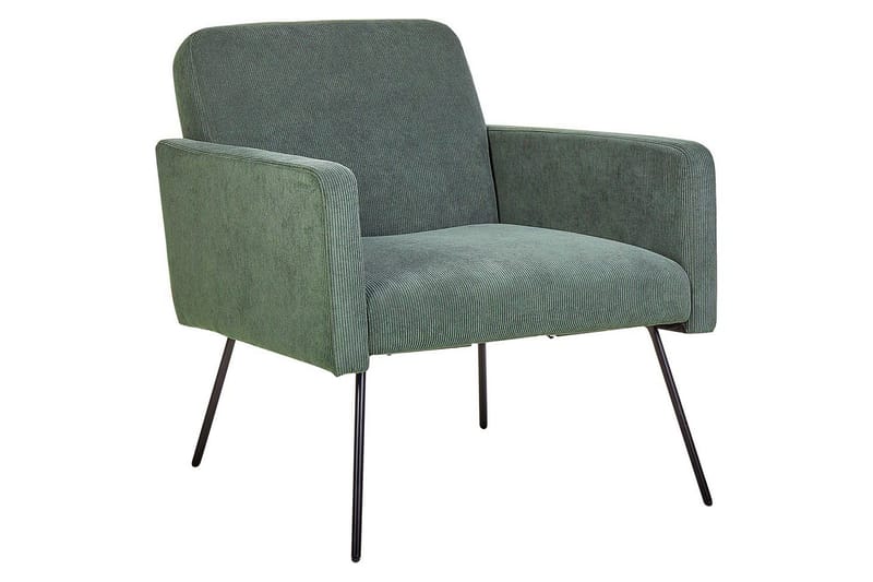 Fåtölj Narken - Grön, Svart - Möbler - Fåtölj & stolar - Fåtölj