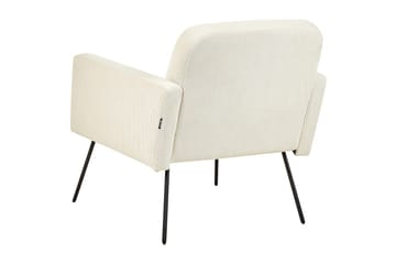 Fåtölj Narken - Krämvit, svart - Möbler - Fåtölj & stolar - Fåtölj