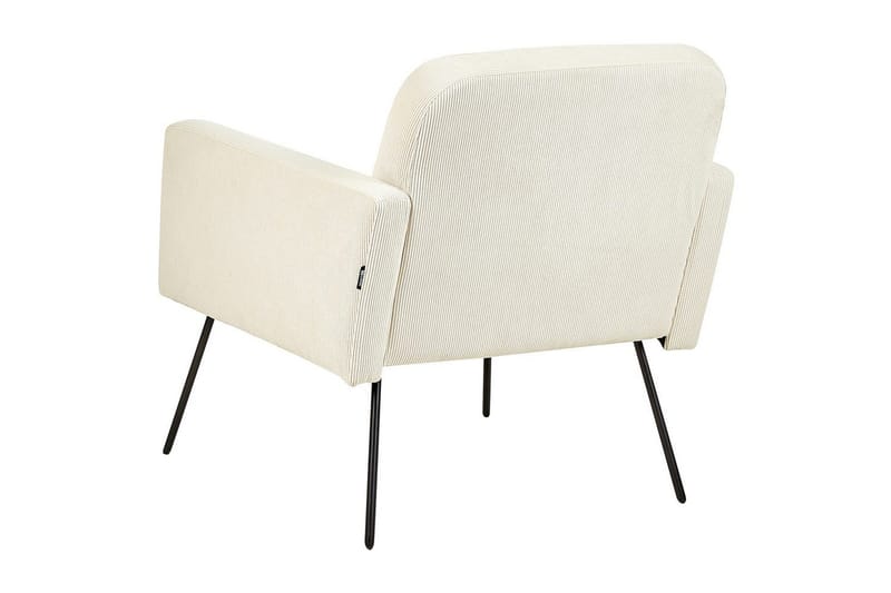 Fåtölj Narken - Krämvit, svart - Möbler - Fåtölj & stolar - Fåtölj