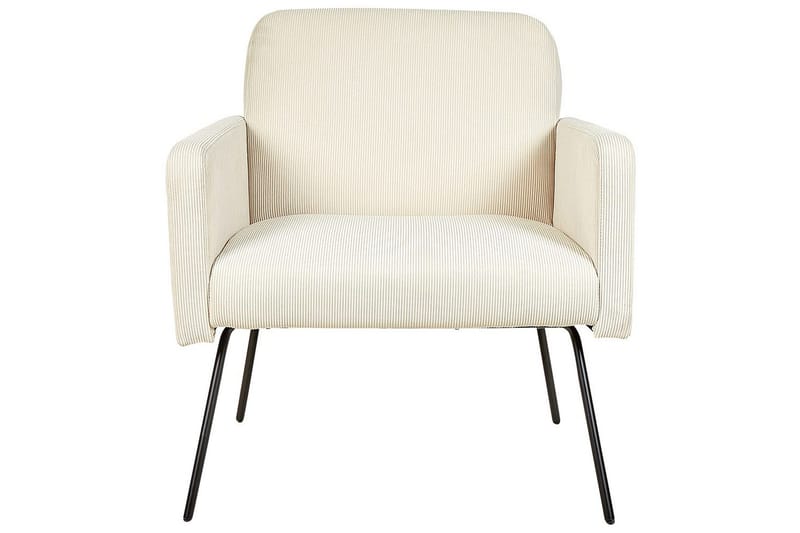 Fåtölj Narken - Krämvit, svart - Möbler - Fåtölj & stolar - Fåtölj